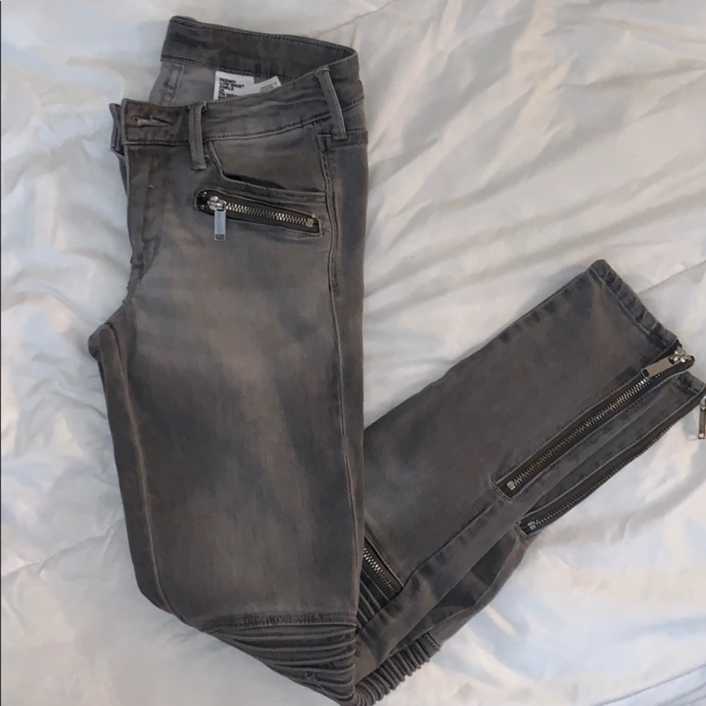 H & M Moto Jeans